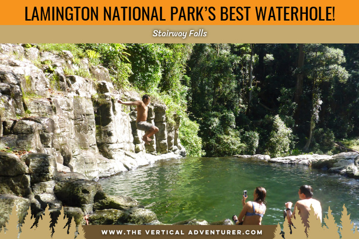 Lamington National Park’s Best Waterhole! Stairway Falls