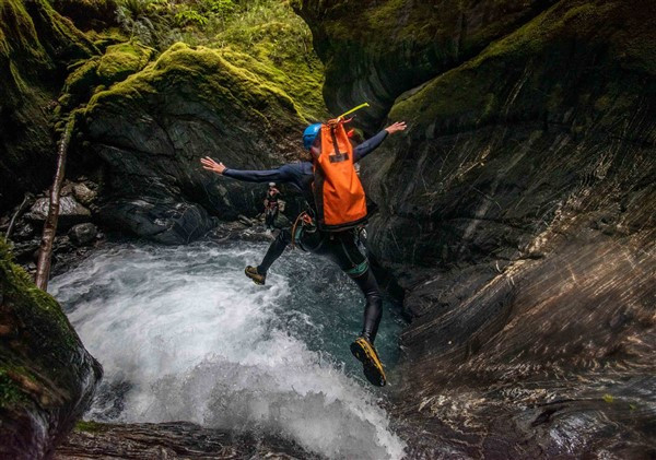 canyoning packs