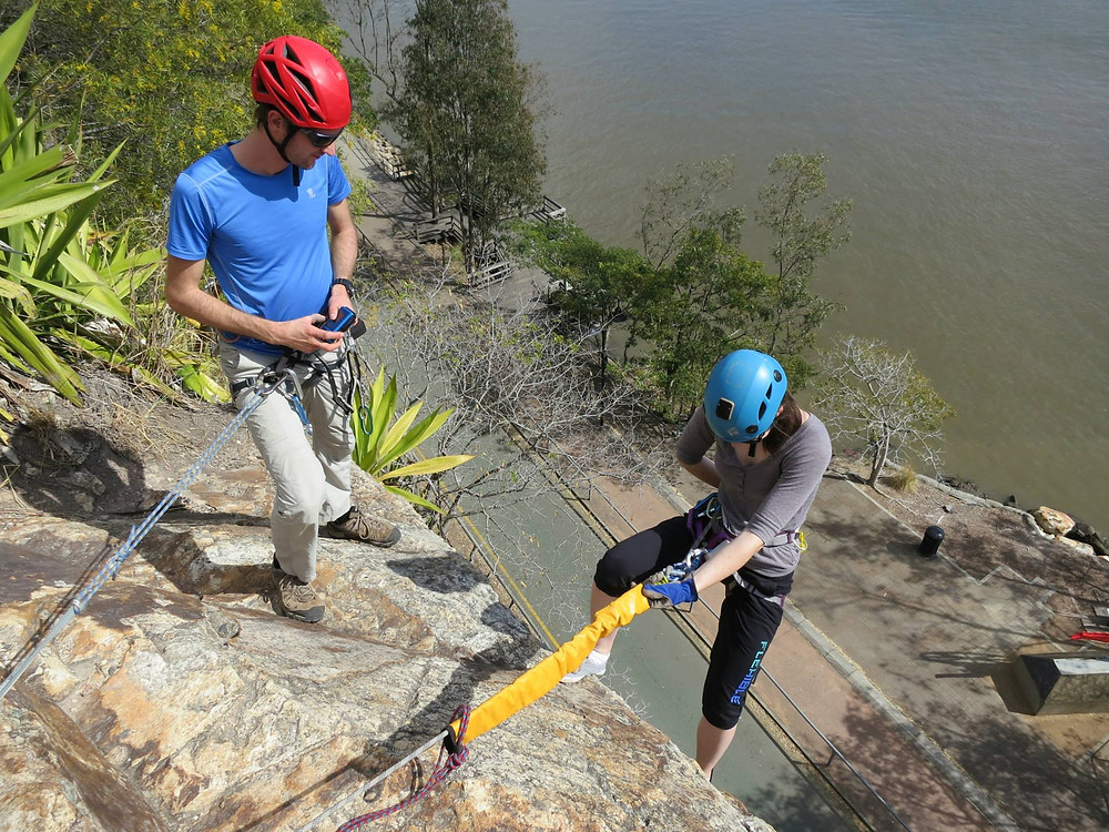 Kangaroo Point abseiling