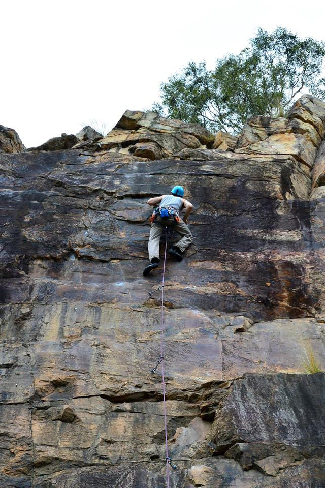 Kangaroo Point climbing