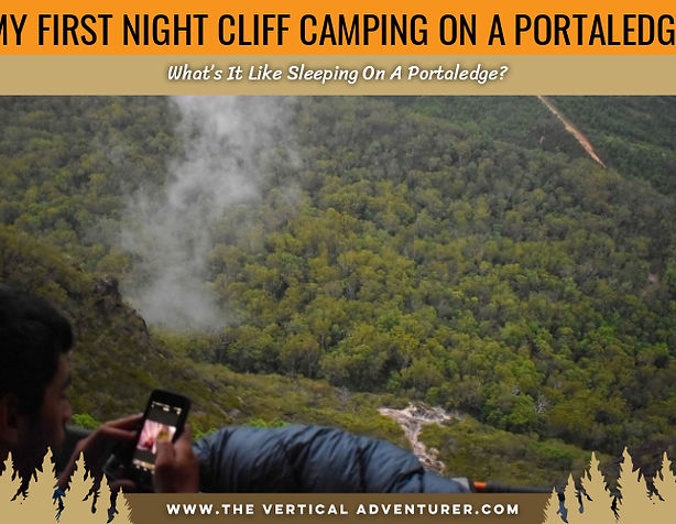 My First Night Cliff Camping On A Portaledge. What’s It Like Sleeping On A Portaledge?