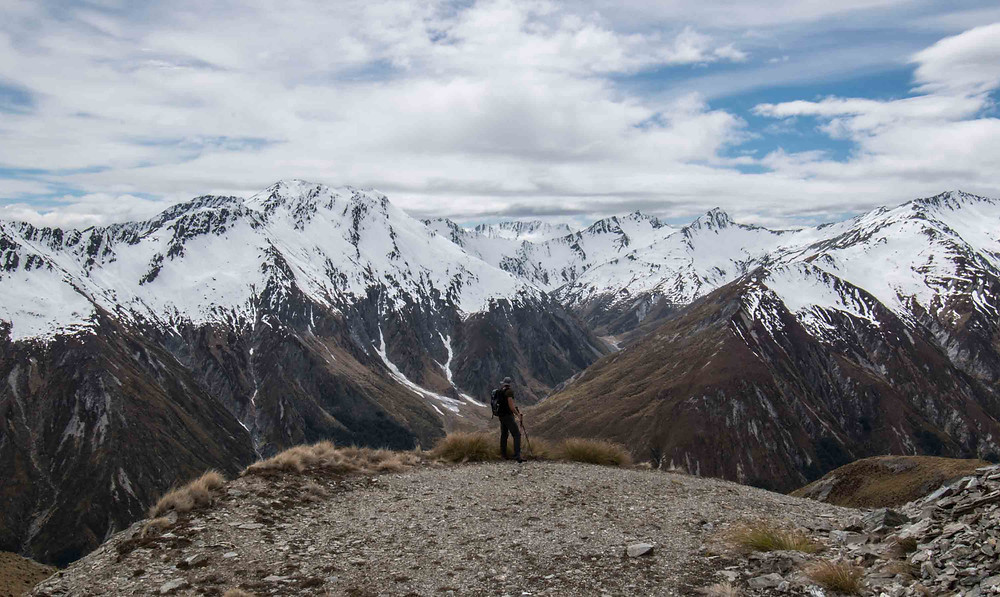 Hiking Mt Alaska in New Zealand