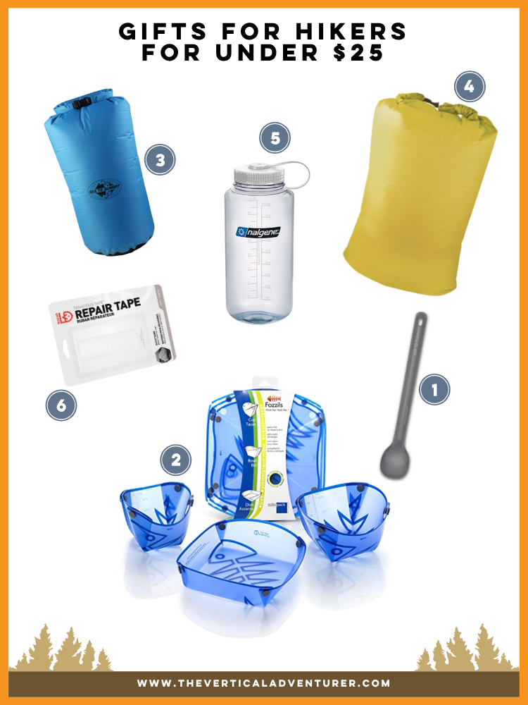 GIFTS FOR HIKERS FOR UNDER $25