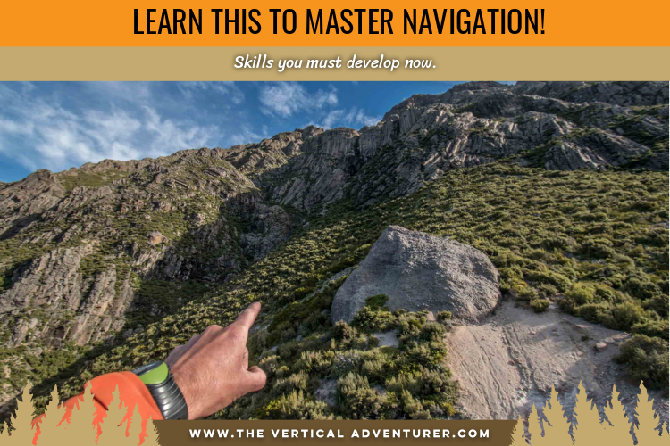 navigating with map