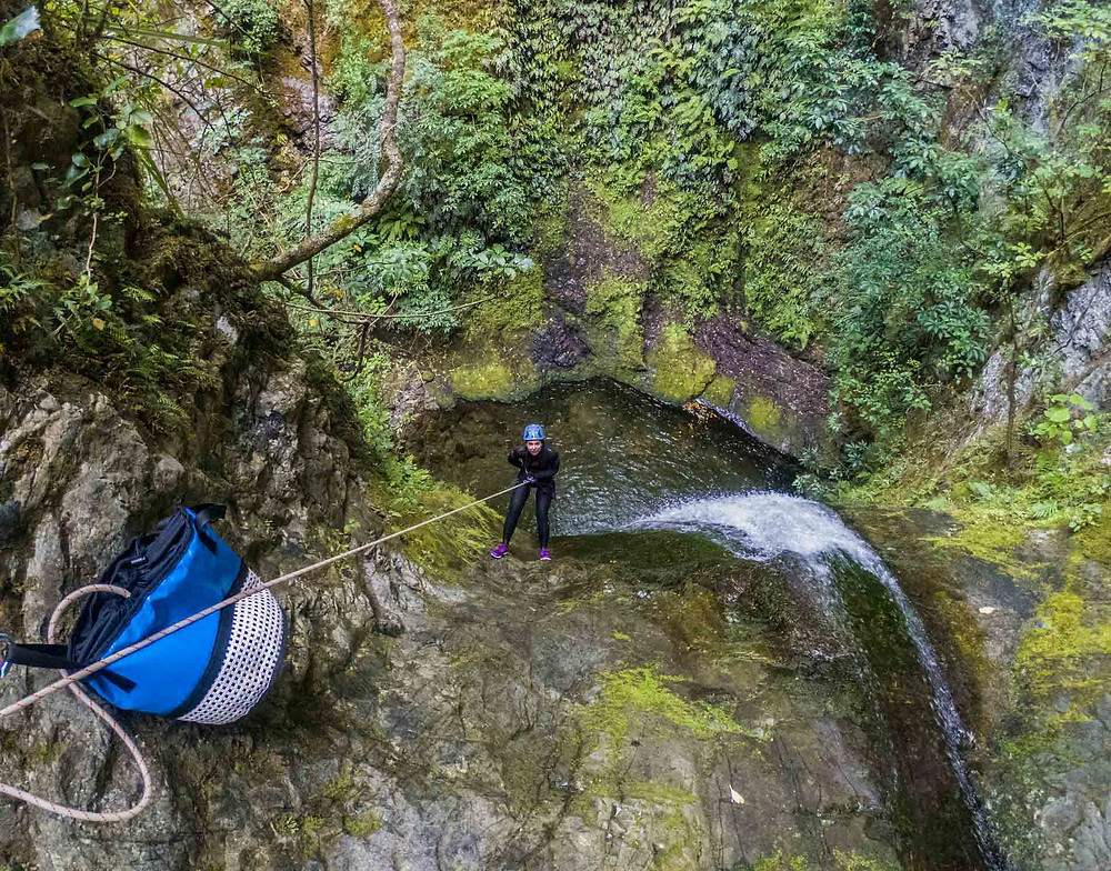 Tui Canyon abseil