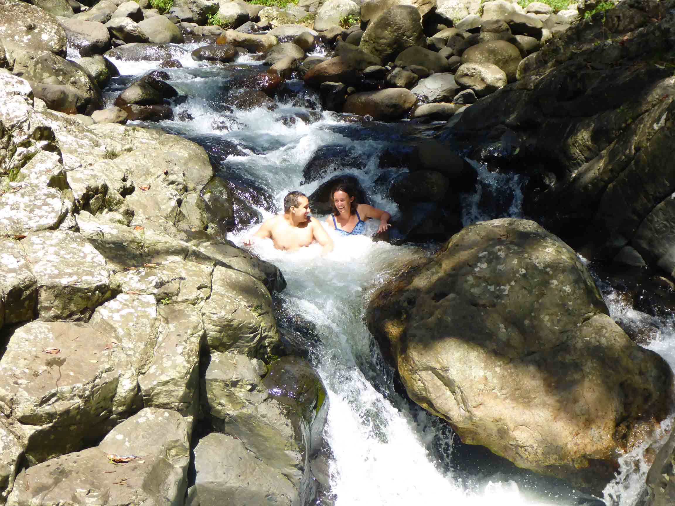 Stairway Falls spa pools